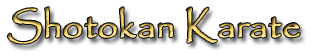 Shotokan Karate